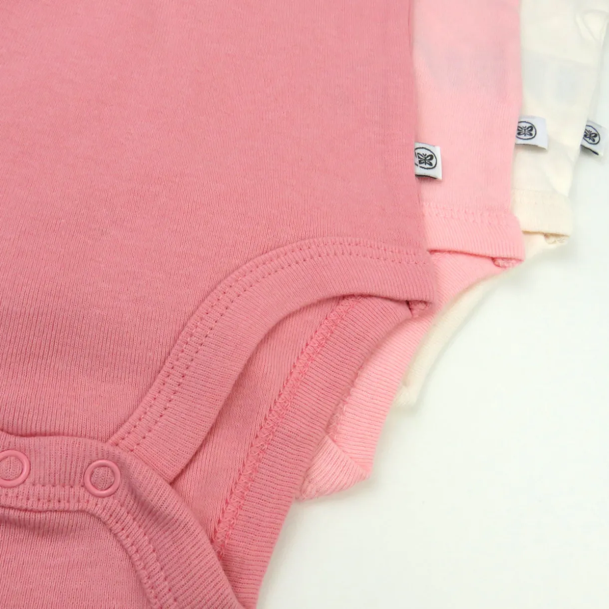 3-Pack Organic Cotton Short Sleeve Bodysuits