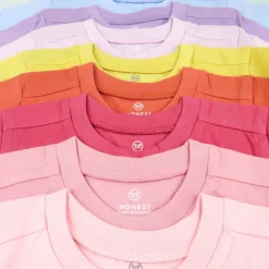 20-Pack Organic Cotton Short Sleeve T-Shirts Bundle