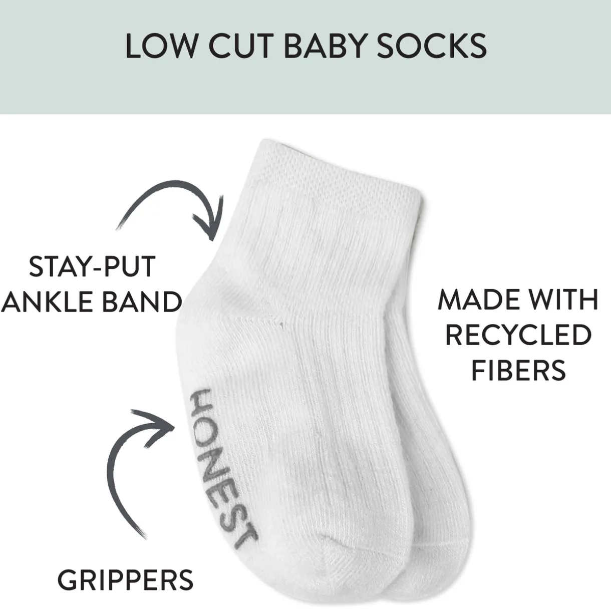 10-Pack Organic Cotton Short Sleeve Bodysuit & Sock Bundle