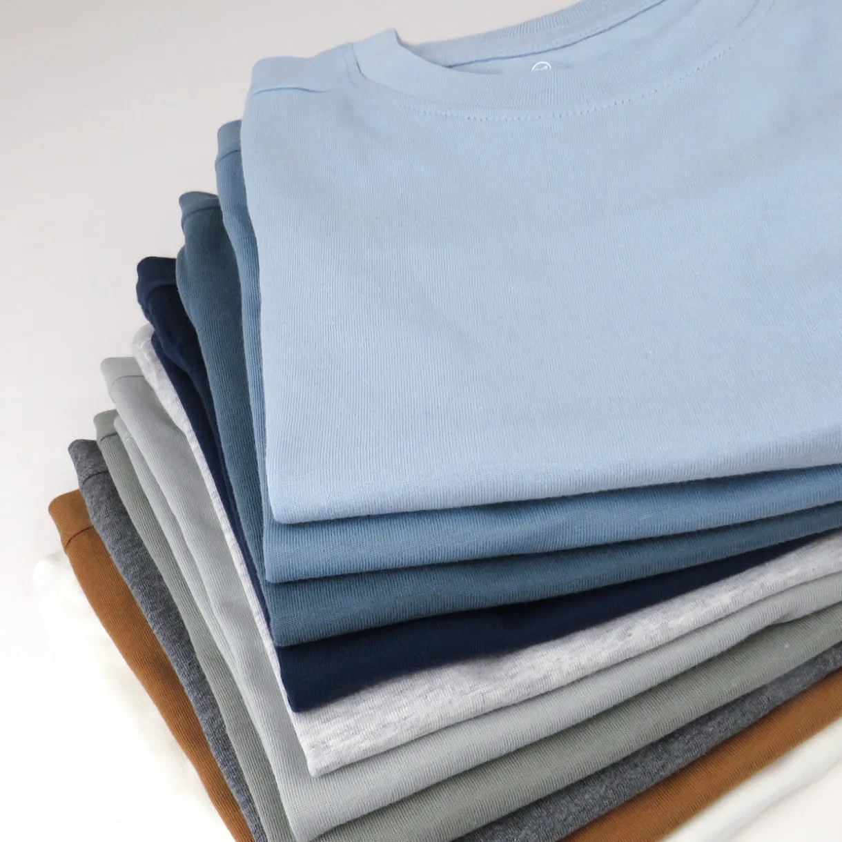 10-Pack Organic Cotton Short Sleeve T-Shirts