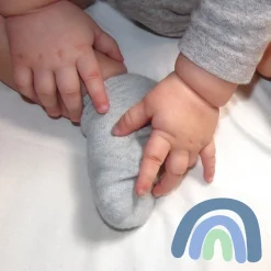 20-Pack Organic Cotton Short Sleeve Bodysuit & Sock Bundle