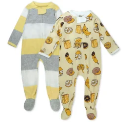 2-Pack Organic Cotton Sleep & Plays
