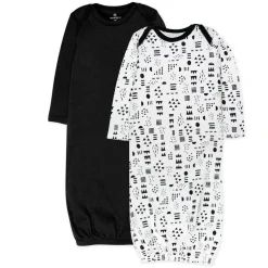 2-Pack Organic Cotton Sleeper Gowns