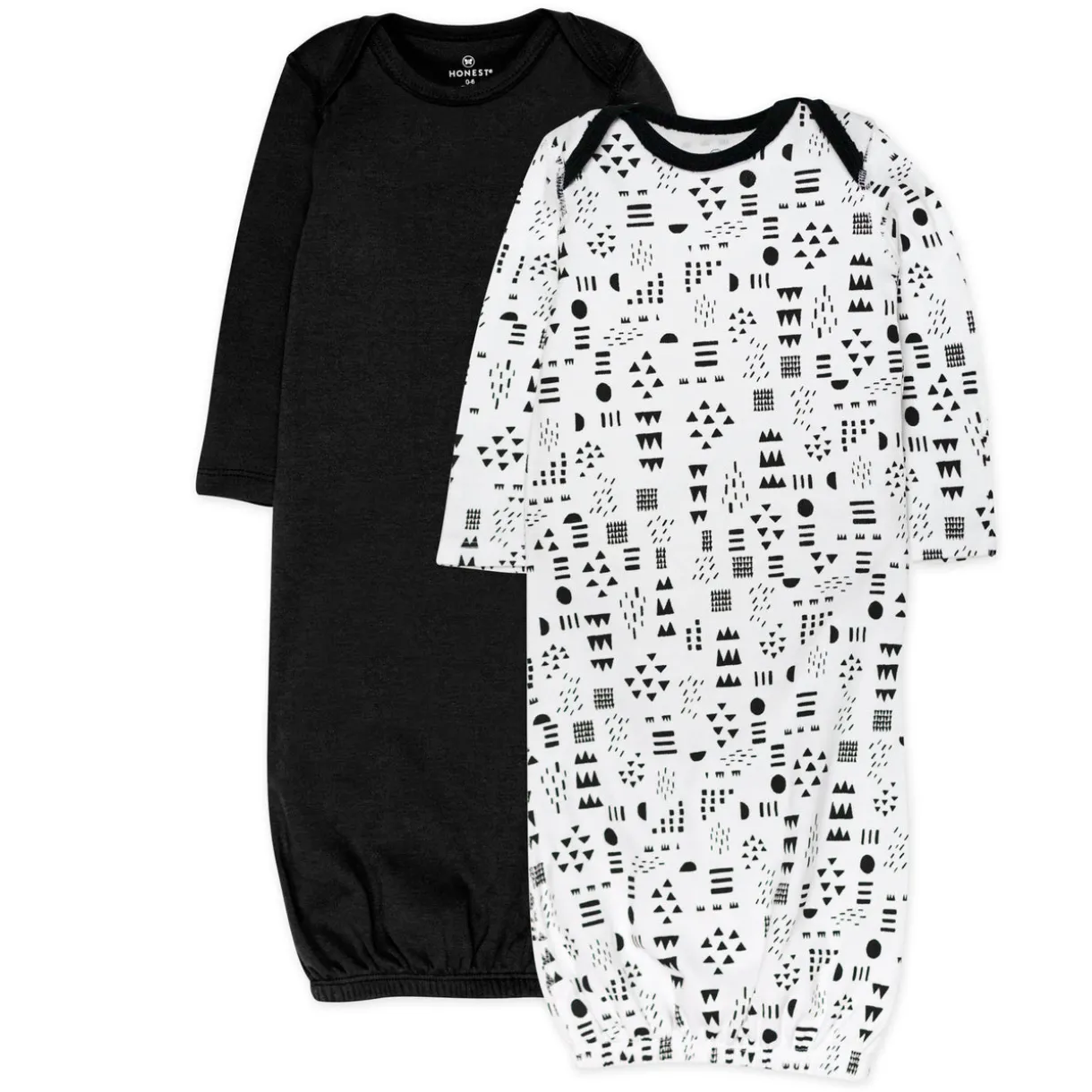 2-Pack Organic Cotton Sleeper Gowns