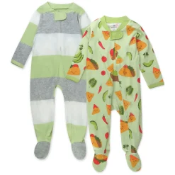 2-Pack Organic Cotton Sleep & Plays