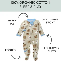 2-Pack Organic Cotton Sleep & Plays