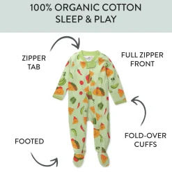 2-Pack Organic Cotton Sleep & Plays