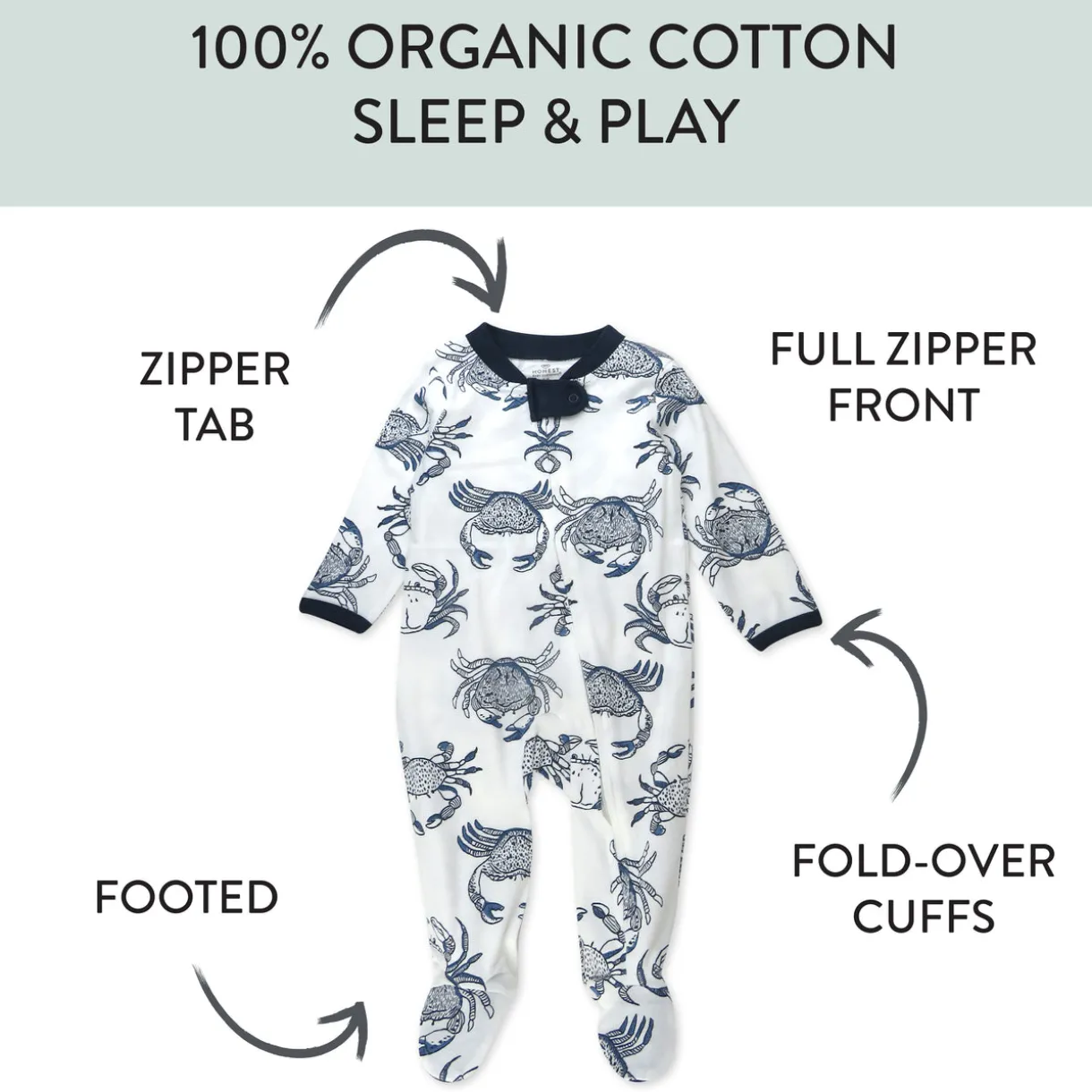 2-Pack Organic Cotton Sleep & Plays