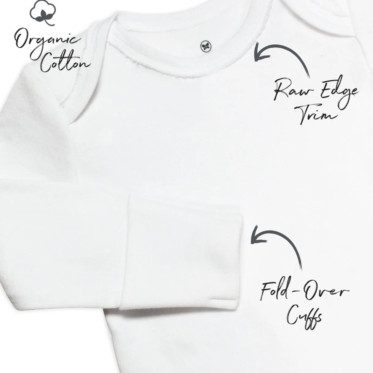 2-Pack Organic Cotton Sleeper Gowns