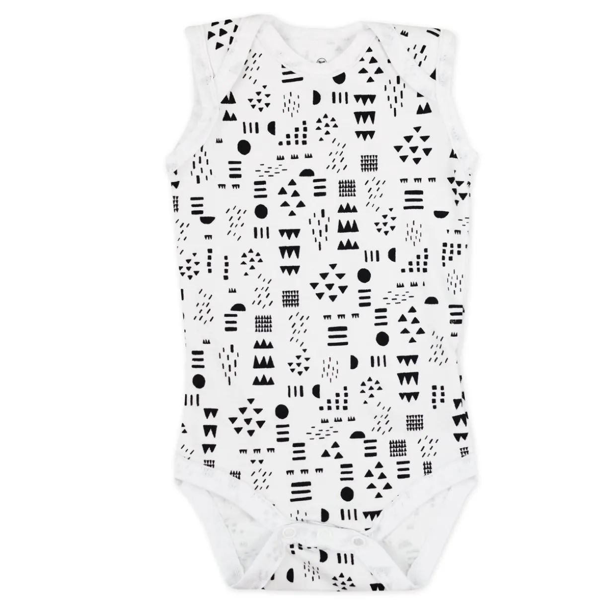 5-Pack Organic Cotton Sleeveless Bodysuits