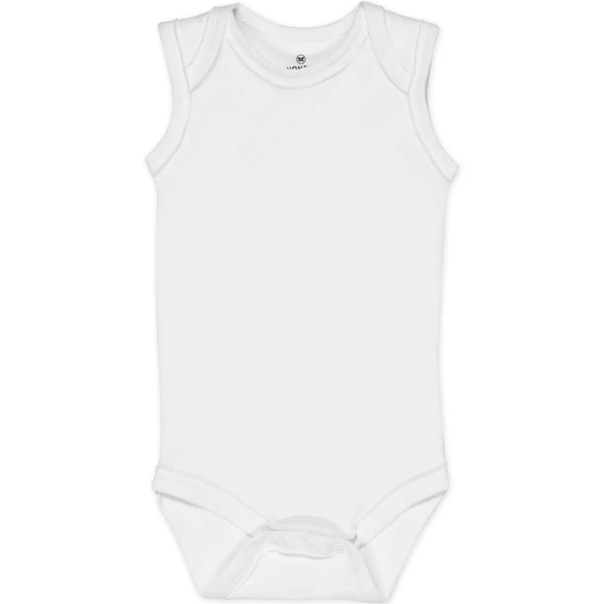 5-Pack Organic Cotton Sleeveless Bodysuits