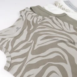 5-Pack Organic Cotton Sleeveless Muscle T-Shirts