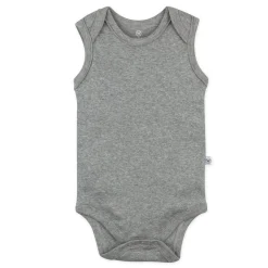 5-Pack Organic Cotton Sleeveless Bodysuits