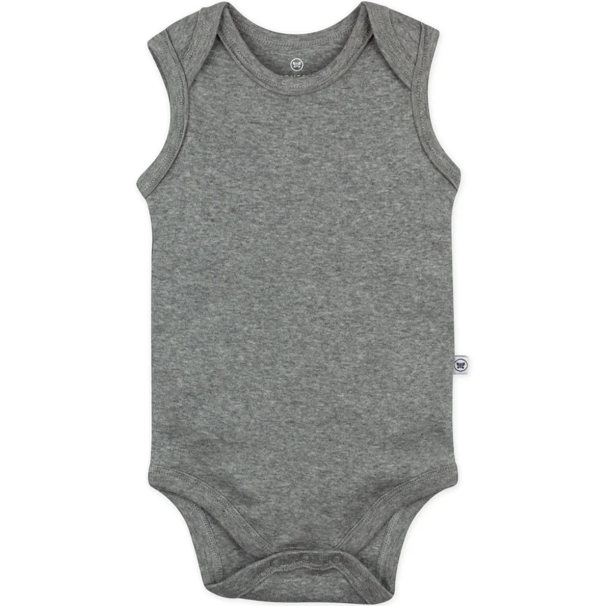 5-Pack Organic Cotton Sleeveless Bodysuits