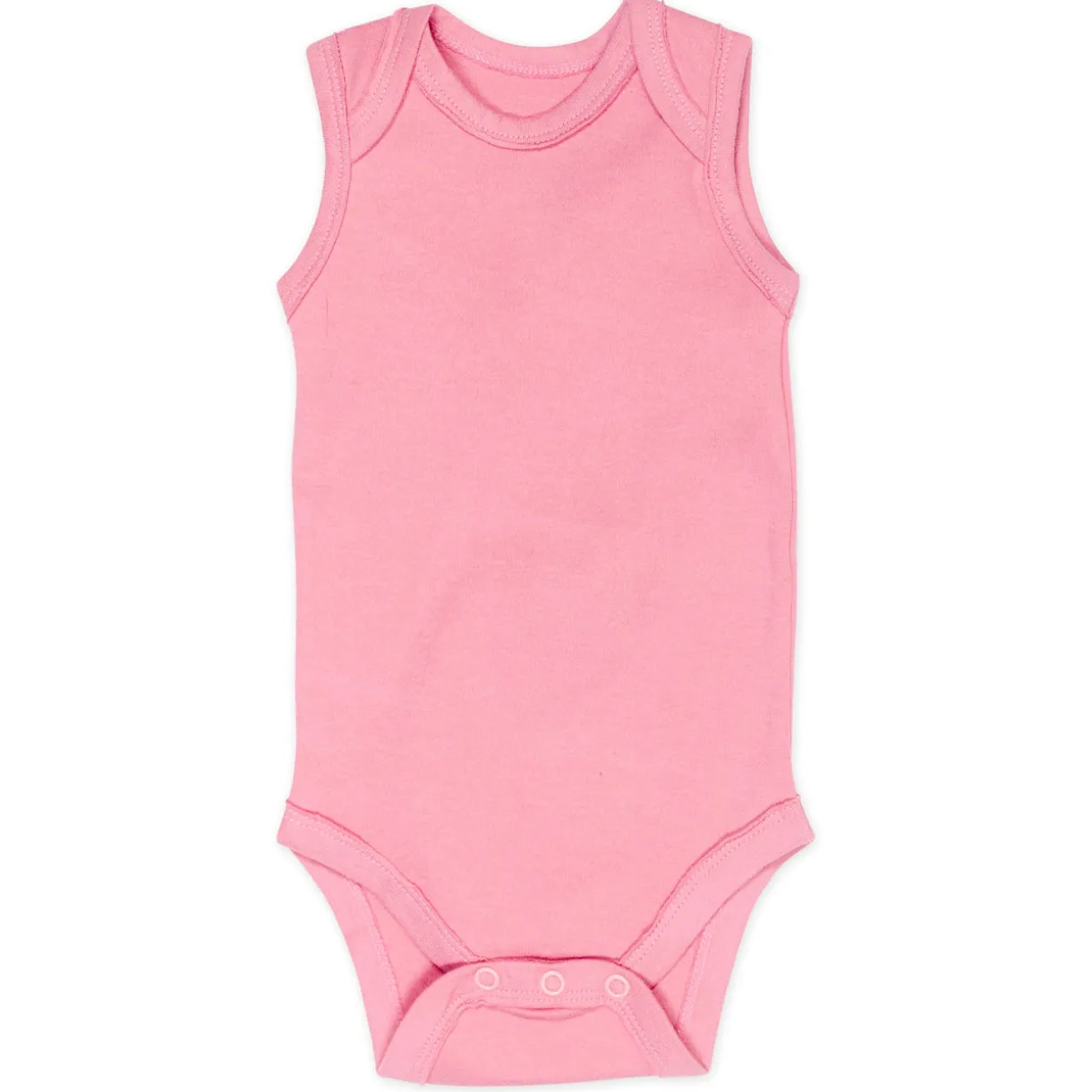 5-Pack Organic Cotton Sleeveless Bodysuits