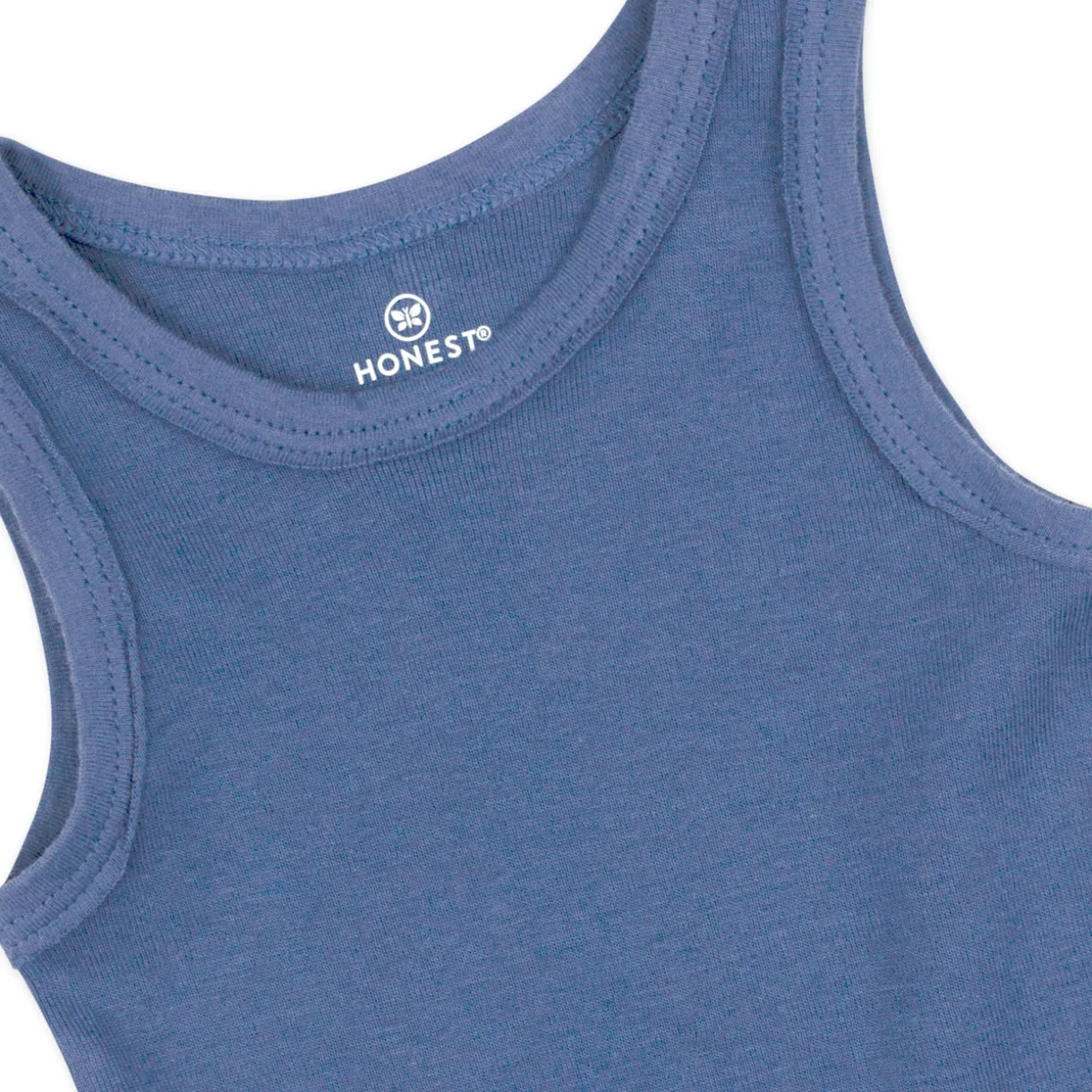 5-Pack Organic Cotton Sleeveless Muscle T-Shirts