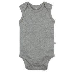 4-Pack Organic Cotton Sleeveless Bodysuits