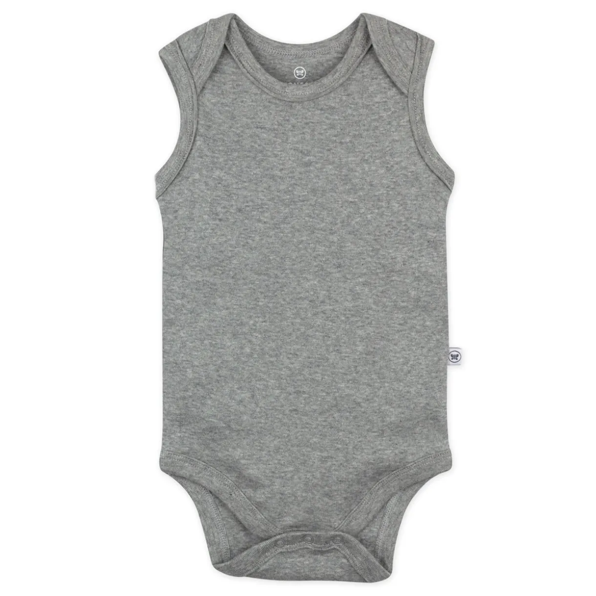 4-Pack Organic Cotton Sleeveless Bodysuits