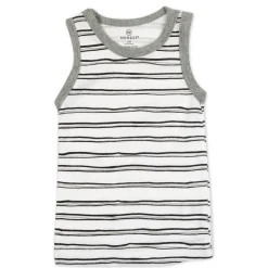 5-Pack Organic Cotton Sleeveless Muscle T-Shirts