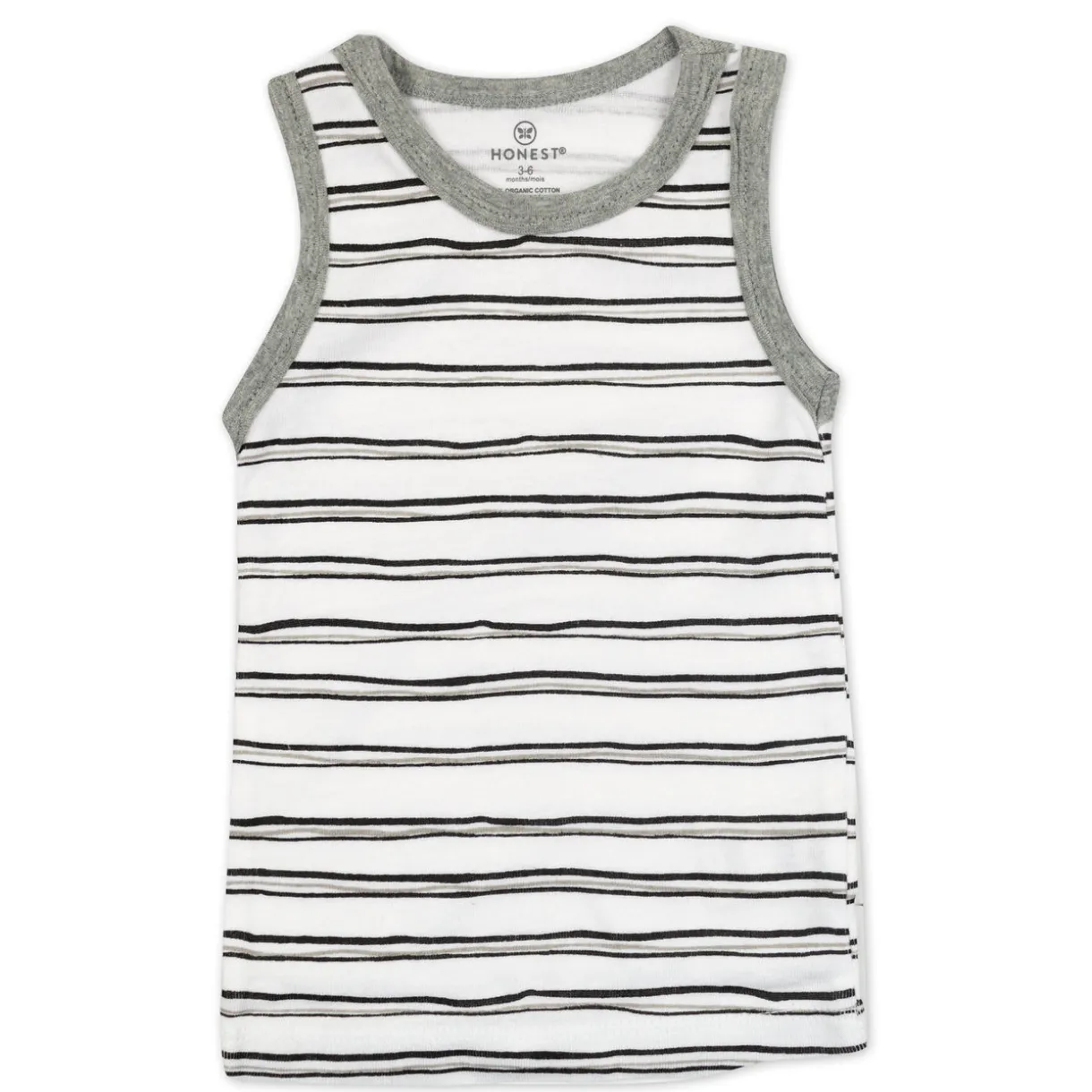 5-Pack Organic Cotton Sleeveless Muscle T-Shirts