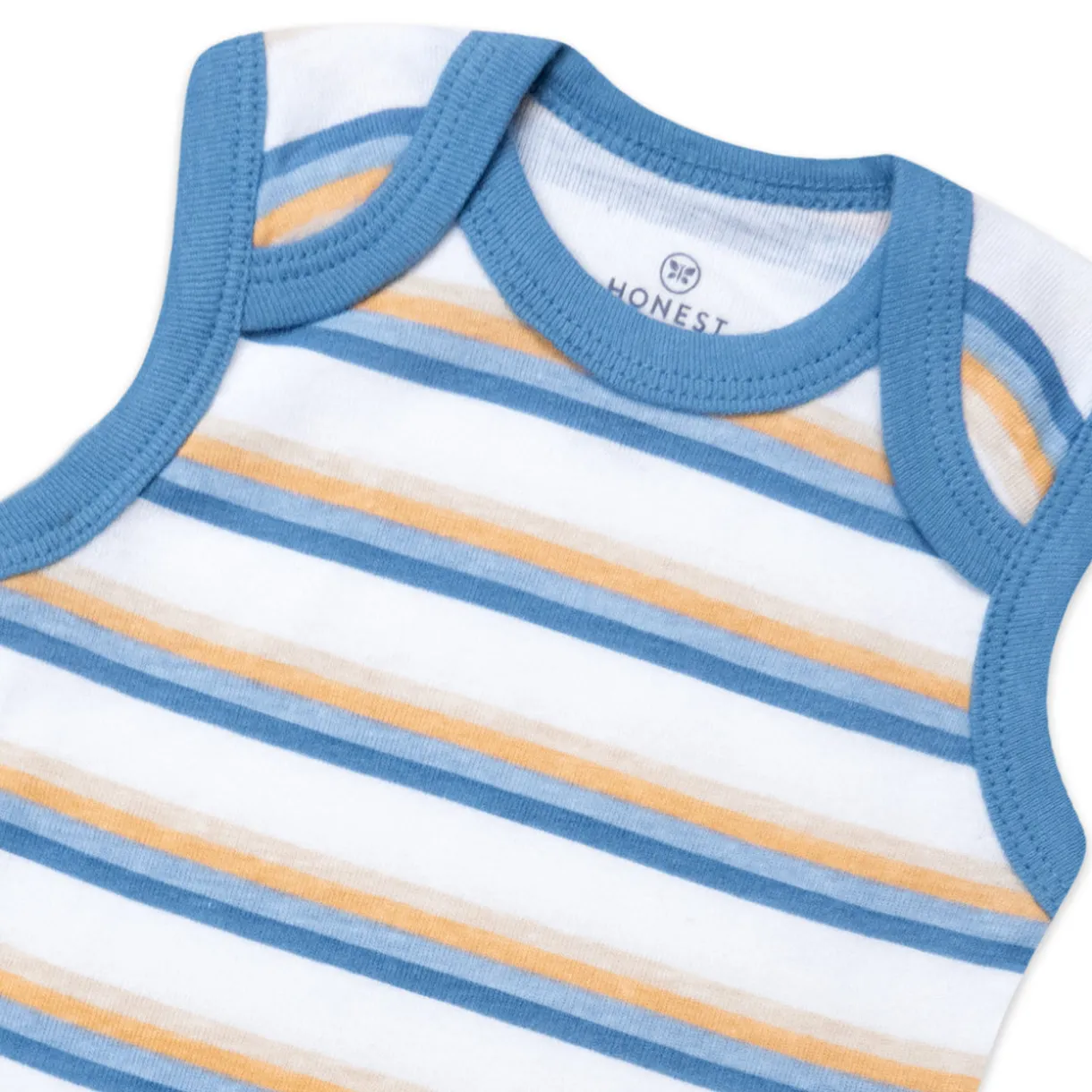 5-Pack Organic Cotton Sleeveless Bodysuits