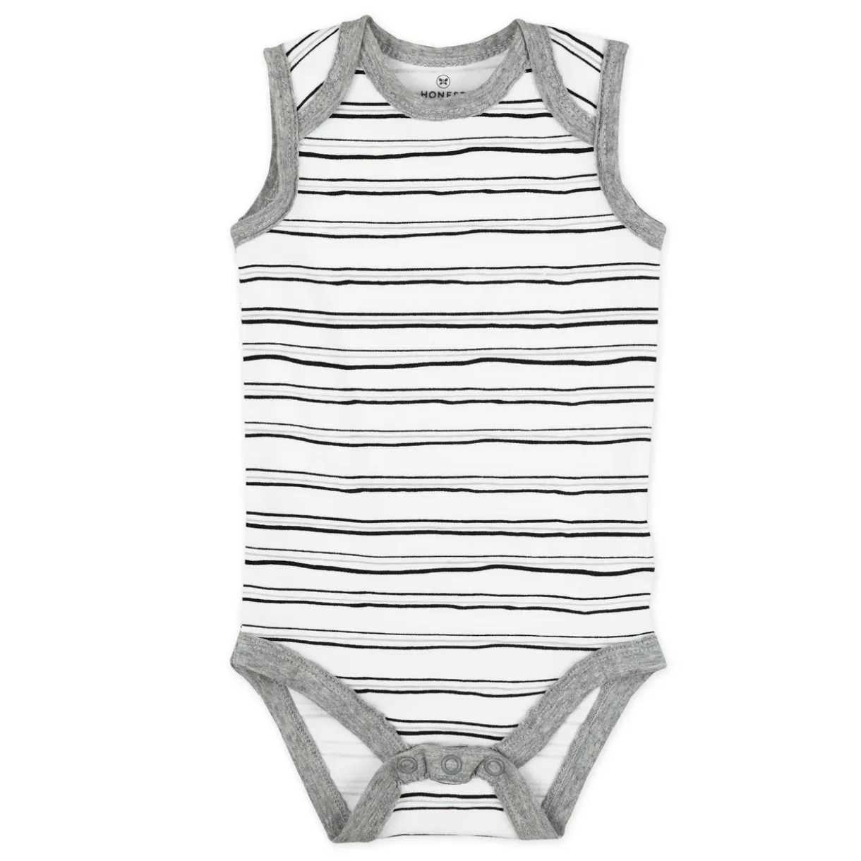 4-Pack Organic Cotton Sleeveless Bodysuits