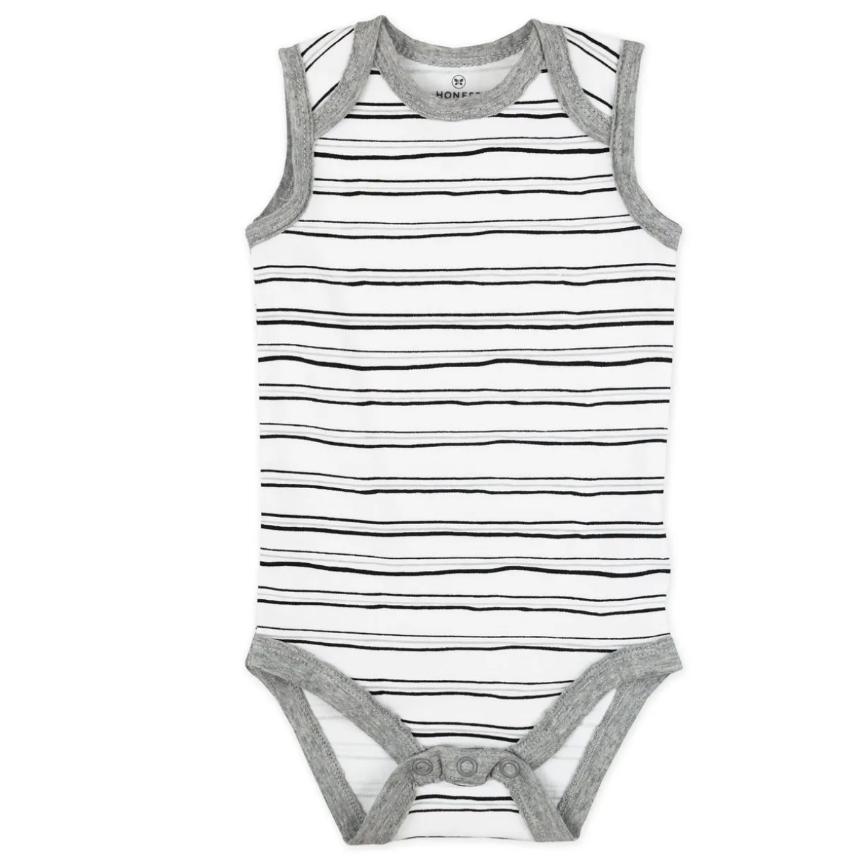 5-Pack Organic Cotton Sleeveless Bodysuits