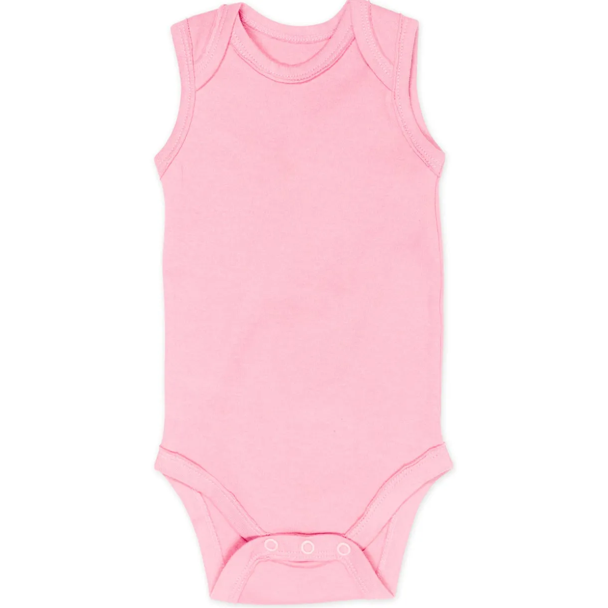5-Pack Organic Cotton Sleeveless Bodysuits