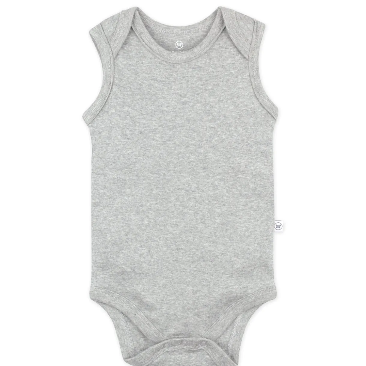 5-Pack Organic Cotton Sleeveless Bodysuits