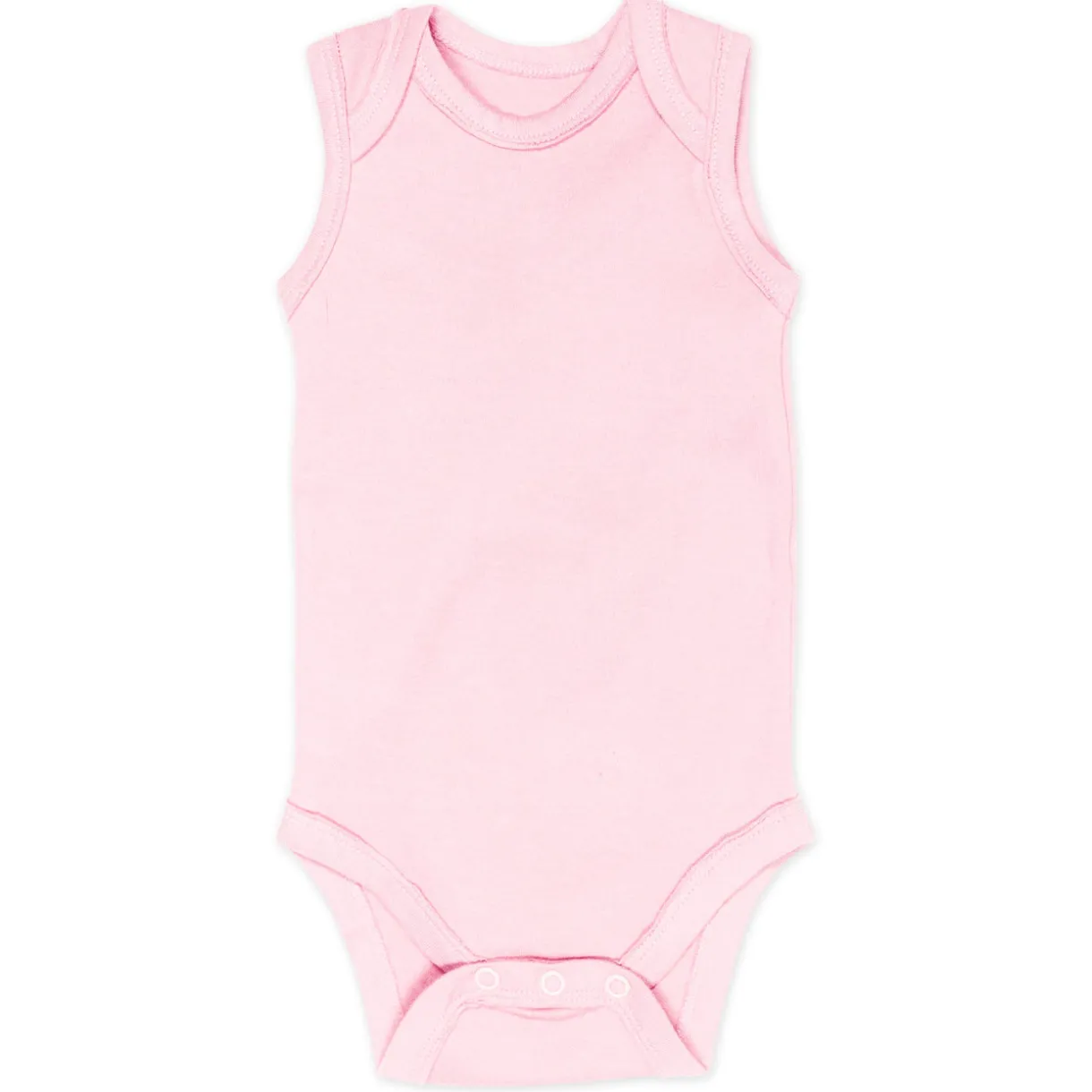 5-Pack Organic Cotton Sleeveless Bodysuits
