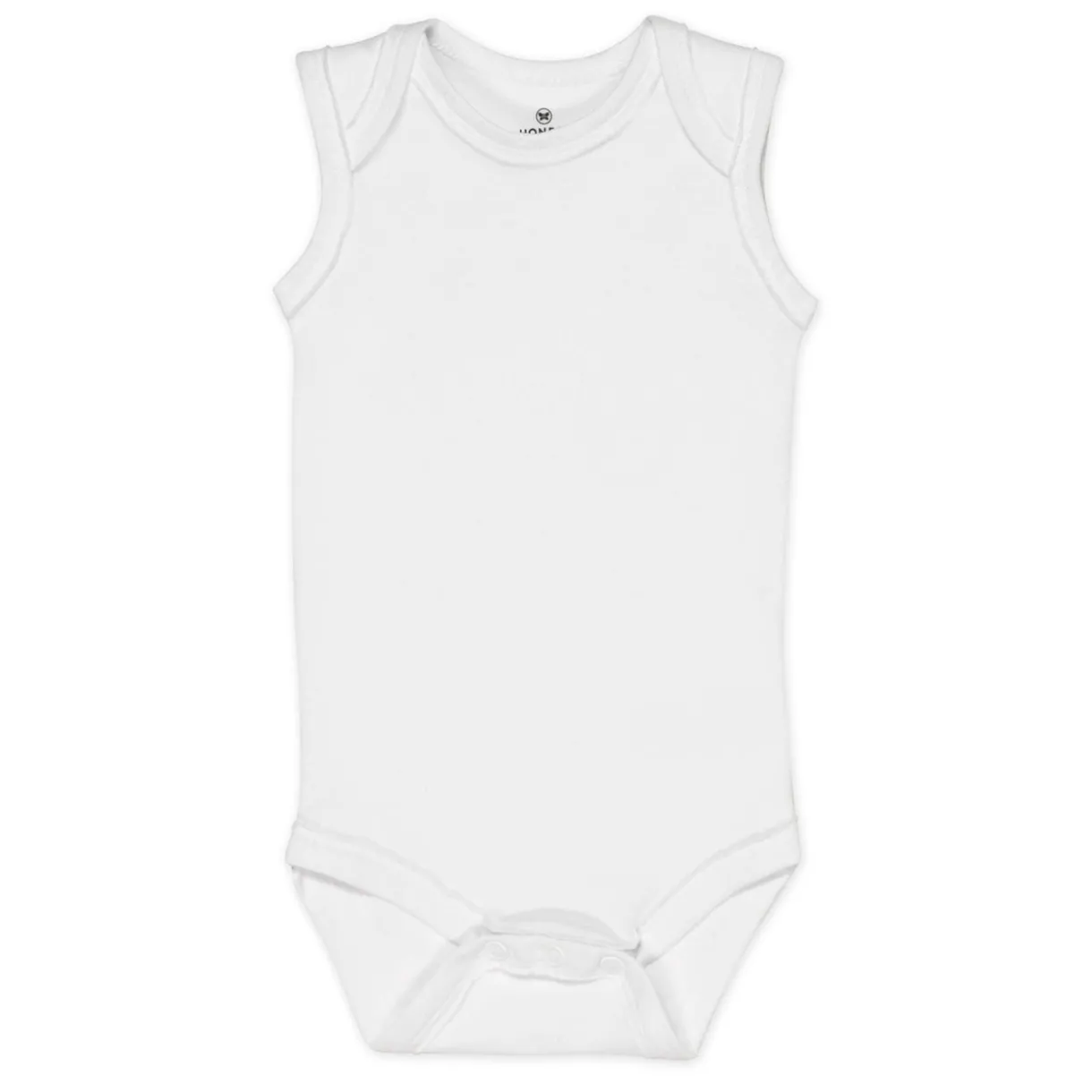 5-Pack Organic Cotton Sleeveless Bodysuits