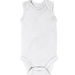 5-Pack Organic Cotton Sleeveless Bodysuits