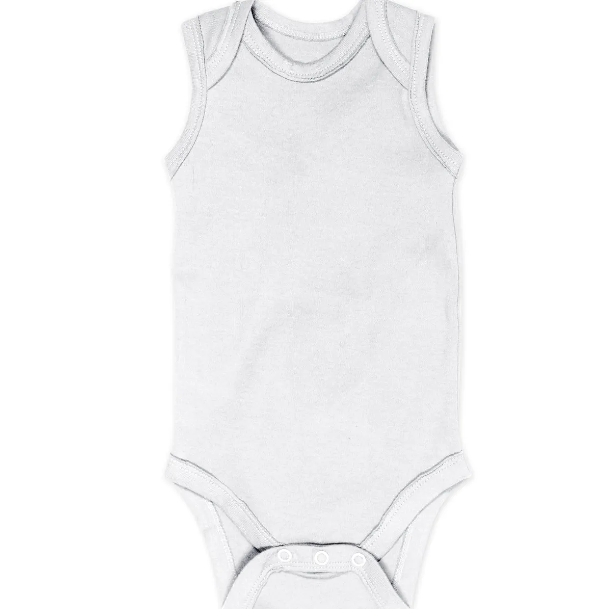 5-Pack Organic Cotton Sleeveless Bodysuits