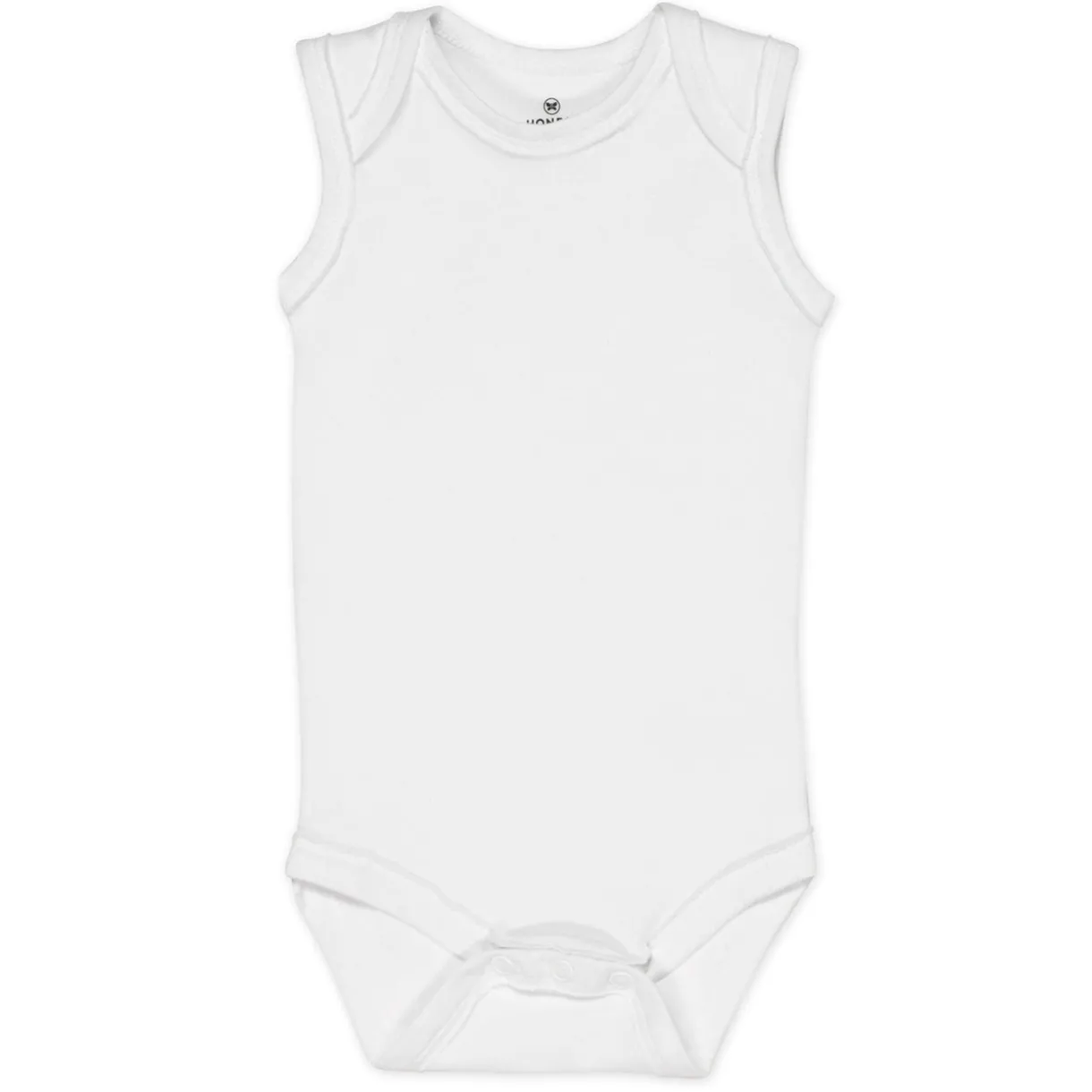 5-Pack Organic Cotton Sleeveless Bodysuits