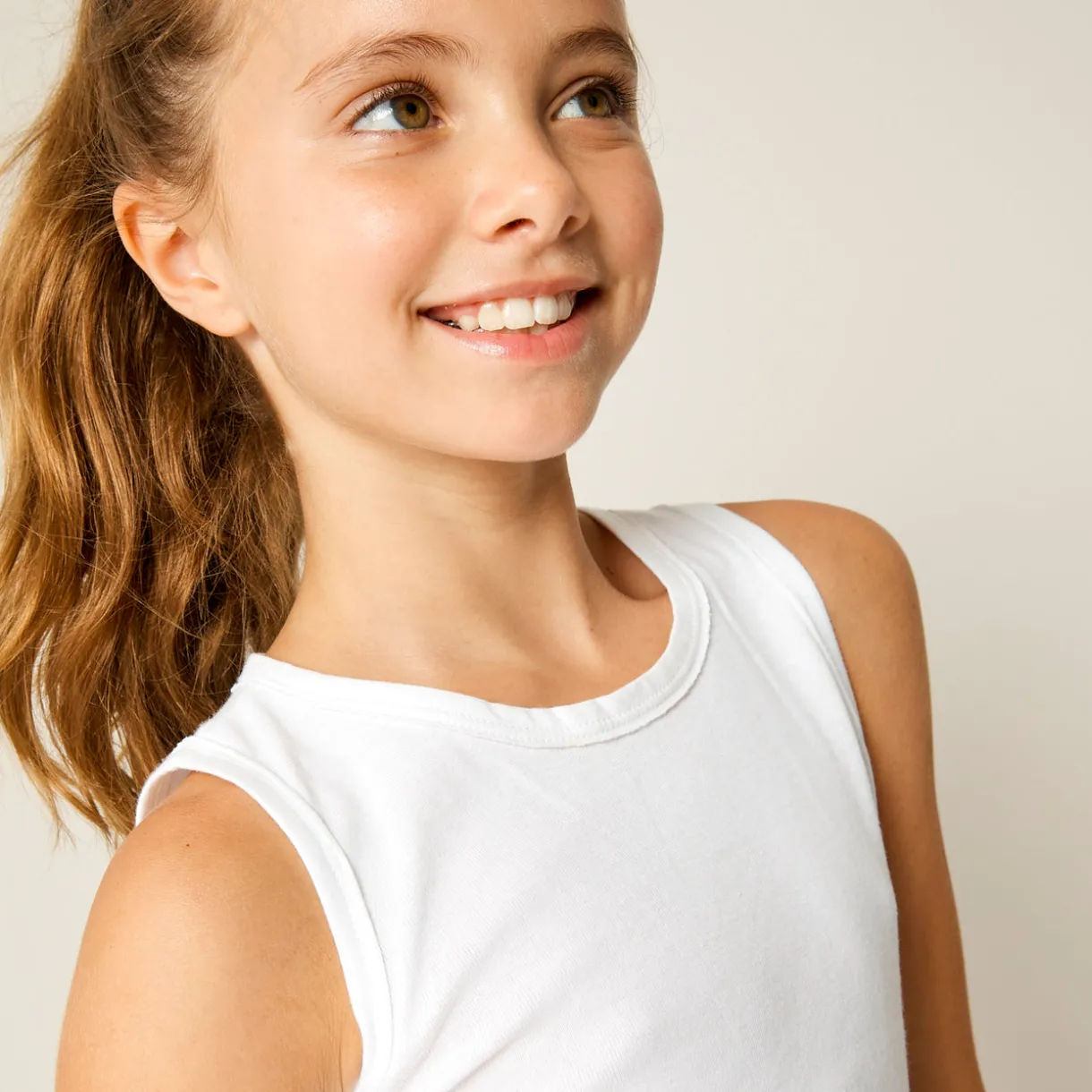 5-Pack Organic Cotton Sleeveless Muscle T-Shirts