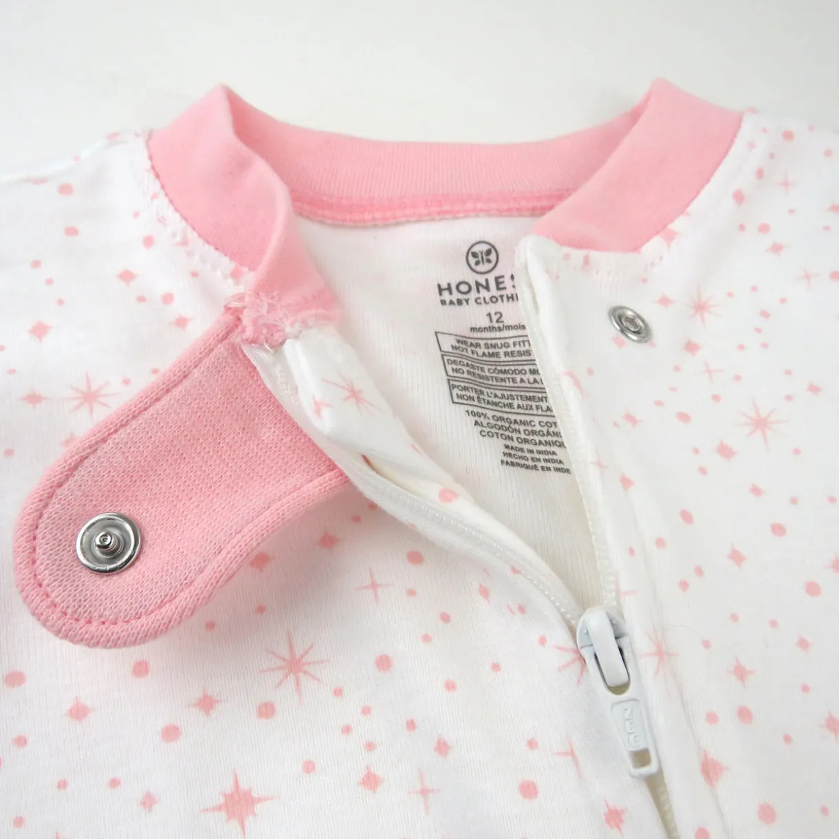 2-Pack Organic Cotton Snug-Fit Footed Pajamas