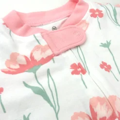 2-Pack Organic Cotton Snug-Fit Footed Pajamas
