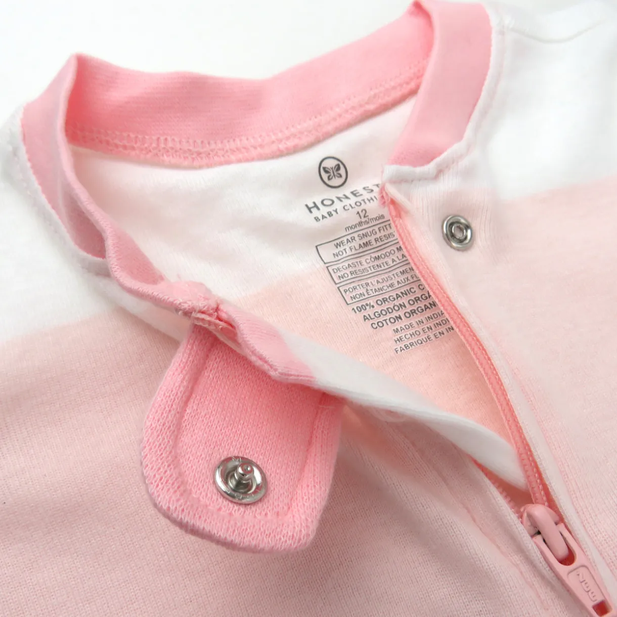 2-Pack Organic Cotton Snug-Fit Footed Pajamas