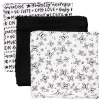 3-Pack Organic Cotton Swaddle Blankets