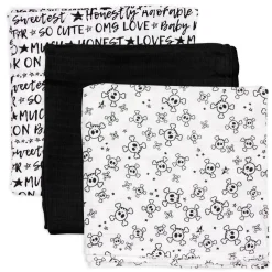 3-Pack Organic Cotton Swaddle Blankets