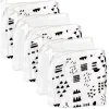 5-Pack Organic Cotton Washcloths