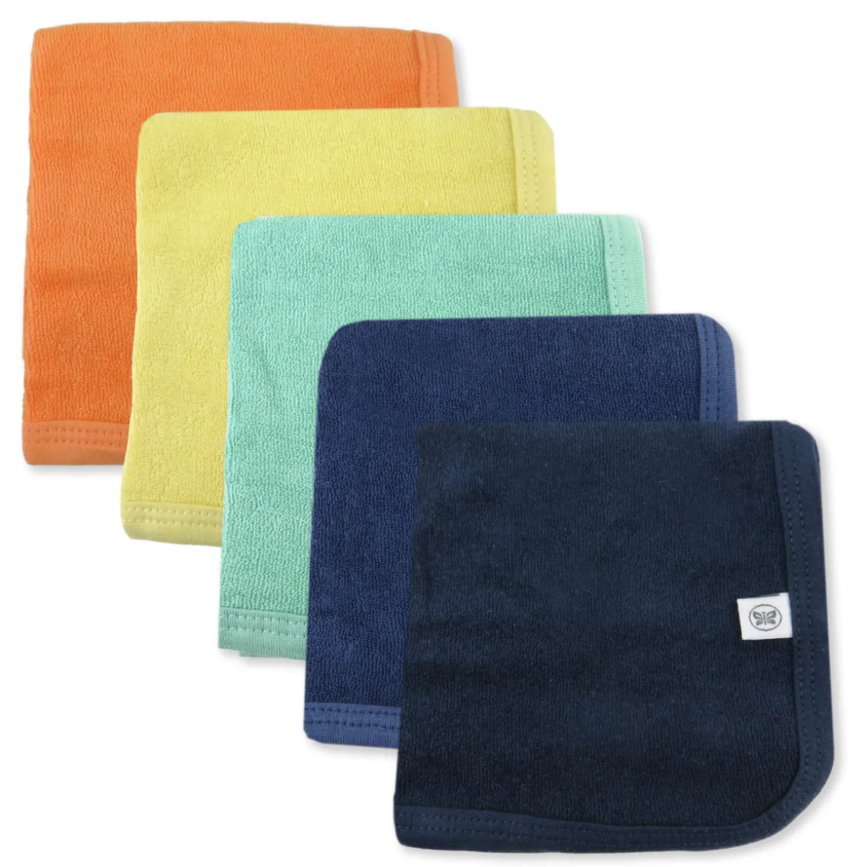 5-Pack Organic Cotton Washcloths