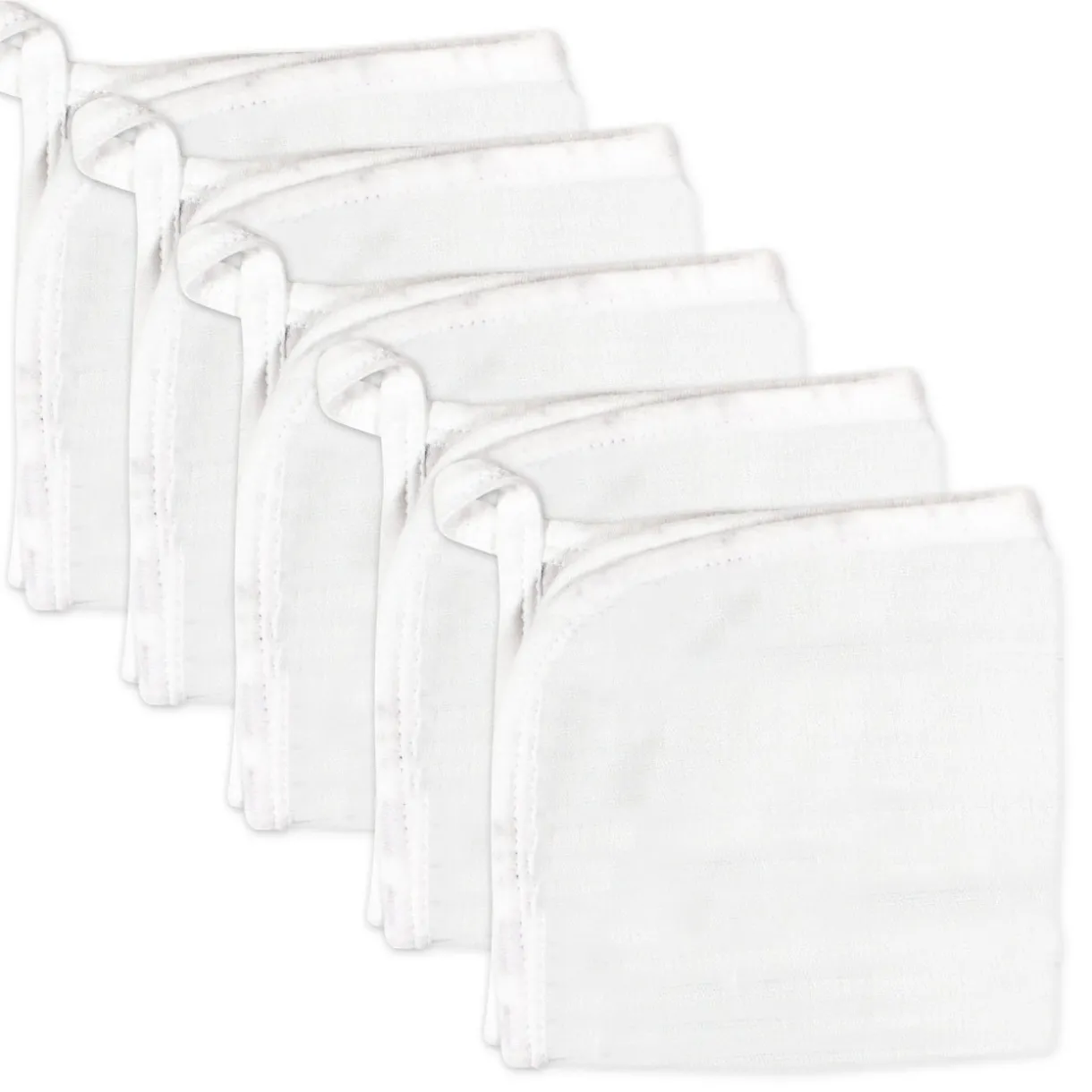 5-Pack Organic Cotton Washcloths