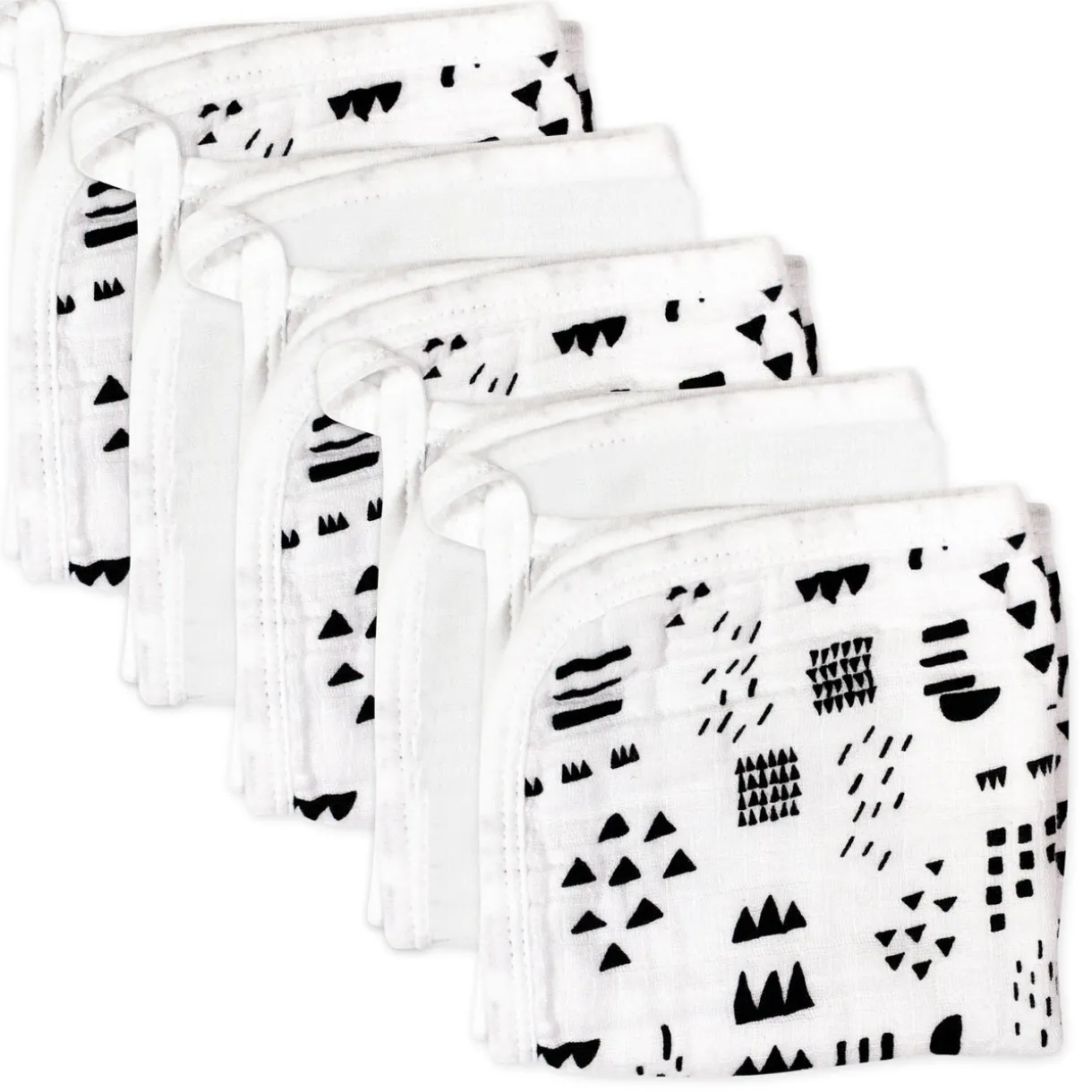 5-Pack Organic Cotton Washcloths