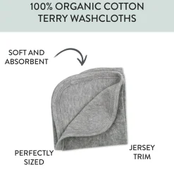5-Pack Organic Cotton Washcloths