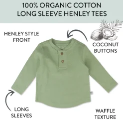5-Pack Waffle Henley