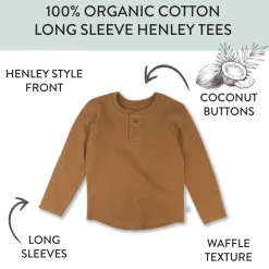 5-Pack Waffle Henley