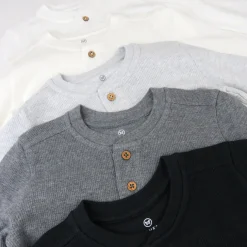 5-Pack Waffle Henley