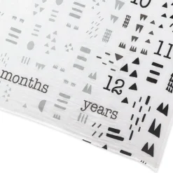 PICTURE-PERFECT Organic Cotton Muslin Milestone Blanket Gift Set