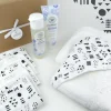 9-Piece BUBBLES & CUDDLES Organic Cotton Bath Gift Set